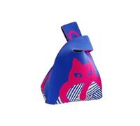 NICOLE & DORIS Crochet Bag Cute Woven Tote Bags Women's Clutches Lightweight Foldable for Shopping Travel Work Blue