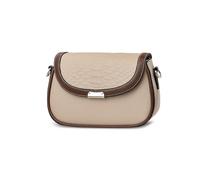 NICOLE & DORIS Crossbody Bags for Women Small Shoulder Bag Vintage Satchel Bag PU Leather Saddle Bag Handbag Purse Bag Phone Bags Side Bag Khaki
