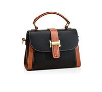NICOLE & DORIS Fashion Satchel Handbag Women Small Crossbody Bag Ladies Shoulder Bags Multicolour Hand Bag Top Handle Clutch Bags PU Leather Girls Messenger Bags Purses Bag