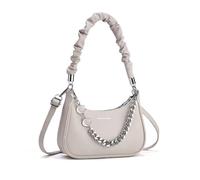 NICOLE & DORIS Handbags Crossbody Women Fashion Top Handle Bag Purses Bag Multifunctional Shoulder Bag PU Leather Underarm Bag Phone Bags with Chain Apricot