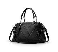 NICOLE & DORIS Handbags for Ladies top-Handle Bags for Women Large Cross Body Bag Black