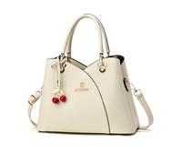 NICOLE & DORIS Handbags for Women,Ladies Handbags with Elegant Pendant | Women's Top-handle Bag Waterproof PU Leather,Shoulder Bags for Casual Daily Use,Work