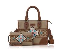 NICOLE & DORIS Handbags for Women,Top-Handle Bags with Detachable Strap