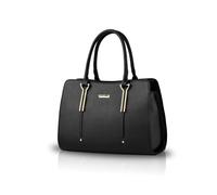 NICOLE&DORIS Ladies Handbags for Women PU Leather Shoulder Bag Fashion Handbags Cross Body Bags Purse Tote Bag Black