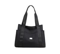 NICOLE & DORIS Lightweight Shoulder Bag Women's Handbags Tote Bags Multiple Pockets Handbags Casual Shopping Bag Hobo Bags College Bag Travel Bag Black