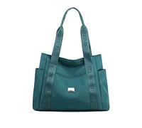 NICOLE & DORIS Lightweight Tote Bag with Multiple Pockets - Women's Casual Shopping & Travel Bag