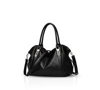 Nicole&Doris New Bag Ladies Classic Casual Fashion Soft Bag Portable Shoulder Bag Women Messenger Bags Women Purse(Black)