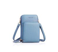 NICOLE&DORIS Small Crossbody Shoulder Bag Women Leather Purse Handbag Girls Wallet Cell Phone Purses Passport Bag Blue
