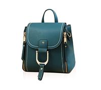 NICOLE & DORIS Stylish Backpacks for Women Small Backpacks Cute Ladies Daypack Leather PU Handbags Waterproof Anti-Theft Rucksack Girls Fashion Backpack and Shoulder Bag Blue