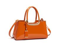 NICOLE & DORIS Top Handle Bag for Women Patent Leather Handbag Tote Bag | Waterproof Shoulder Bags Crossbody Bag for Work Travel Shopping