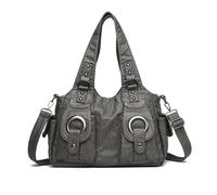 NICOLE & DORIS Tote Handbags for Women Large Shoulder Bags Soft PU Leather Hobo Bag Shopper Bags Multi Pocket Crossbody Bag Vintage Handbag for Travel Work