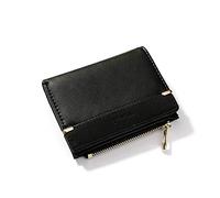 NICOLE & DORIS Wallet Women Ladies wallet small Purse clutch wallet Bi-fold Womens Wallet Purses PU Leather Black
