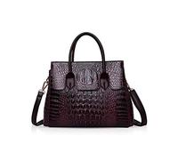 NICOLE & DORIS Woman Handbags bags for women Crocodile top handle bags luxurious leather fashion handbags PU leather Mulberry