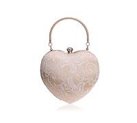 NICOLE & DORIS Women Evening Bag Banquet Bag Exquisit Evening cluth Hand Purse for Party Lace Satin Bags for Wedding Chain Bag