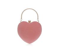 NICOLE&DORIS Women Evening Bag Exquisit Evening cluth luxious Hand Purse for Party for Wedding Chain Bag Pink