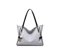 NICOLE&DORIS Women Handbag hobo Bag Leather Shoulder Bag Tote Bag for Ladies Leather Shoulder Bags Gray