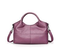 NICOLE & DORIS Women Handbags Fashion Shoulder Bags for Lady Top Handle Bags Over The Shoulder Bags for Women Soft PU Leather Violet