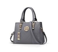 NICOLE&DORIS Women Handbags Fashion Top Handles Bags Elegant Shoulder Bags for Women Classic Handbags Shopper Ladies Crossbody Bag Gray