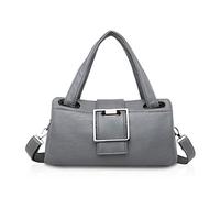 NICOLE & DORIS Women Handbags Handbags for Ladies Fashion Handbag Crossbody Bags Women Retro Handbag PU Leather Gray