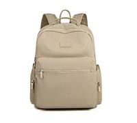 NICOLE & DORIS Women Lightweight Backpack Multi Pocket Rucksack Fashion Daypacks Large Capacity Nylon Backpack Ladies Travel Rucksack College School Backpack Khaki