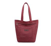 NICOLE & DORIS Women's Canvas Tote Bag,Casual Shoulder Bags with Zipper and Pockets,Shopping Bag,Large Capacity Hobo Bags for School Work College Daily Use Purple-brown