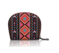 NICOLE & DORIS Womens Credit Card Holder,Zipper Compact Coin Pouch Purses