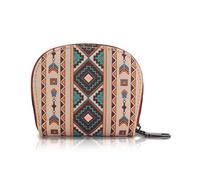 NICOLE & DORIS Womens Credit Card Holder,Zipper Compact Coin Pouch Purses