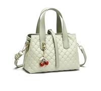 NICOLE & DORIS Womens Handbag Elegant Shoulder Bags Sequin Bag Soft PU Leather Top Handle Bags Crossbody Bag Small Handbags with Pendant Green