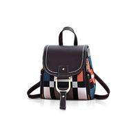 NICOLE&DORIS Womens Backpack Small Backpack Crossbody Bag Handbags Backpack for ladies Leather Rucksack Shoulder Bag Coffee