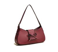 NICOLE & DORIS Womens Shoulder Bag Top Handle Handbag with Bowknot Retro Clutch Purses Bag Lady Underarm Bags PU Leather Phone Bags for Evening Party Daily