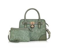 NICOLE & DORIS Women's Top-Handle Bag,Floral Print Handbags with Wallet | Medium Ladies Shoulder Bag,Fashion Hand Bag for Women for Work Shopping Travel Dating