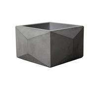 Nicole Flower Pot Silicone Mold Square with Polygonal Decoration Cement Pot Mould Concrete Planter Making Tools