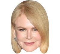 Nicole Kidman (Smile) Celebrity Mask, Flat Card Face, Fancy Dress Mask