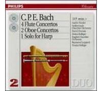 Nicolet - C.P.E Bach: 4 Flute Concertos / 2 Oboe Concertos / 1 Solo for Harp