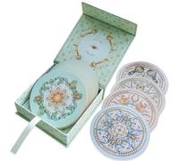 Nicolette Toddor Cards of Desire - The Manifestation Deck | Premium Gilded Round Oracle & Affirmation Cards | Manifestation, Self-Discovery & Development