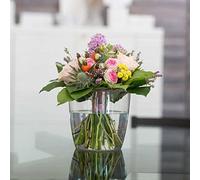 Nicoli Verve Crystal Transparent VASE 15 cm, Glass