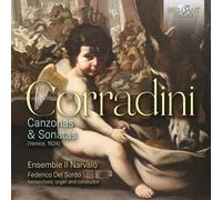 Nicolo Corradini : Corradini: Canzonas & Sonatas CD (2023) NEW Great Value