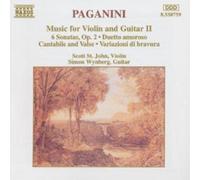 Nicolo Paganini Music for Violin & Guitar 2 (CD) Album (US IMPORT)