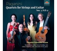 Paganini Ensemble Vienna – Nicolo Paganini: Quartets for Strings and Guitar Nos. 3, 8 & 12 – Dynamic