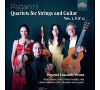 Nicolo Paganini : Paganini: Quartets for Strings and Guitar: Nos. 3, 8 & 12 CD