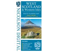 Nicolson West Scotland & Western Isles: Route Planning Map
