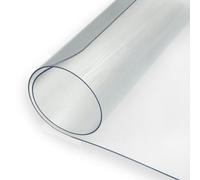 Nicoman 2mm Frosted PVC Tablecloth - 1.45m Wide, Sold by the Meter - 1m