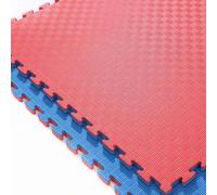 Nicoman 40mm Premium Reversible Red And Blue Eva Tatami Foam Mats 12 Pieces