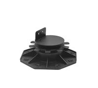 Nicoman Adjustable Deck Support Pedestal, Black, Plastic, for Elevated Decking and Joist Systems (Deck Pedestal - 10 Pack, 30-60mm)