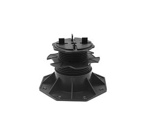 Nicoman Adjustable Tile & Paver Support Pedestal - Height Adjustable, Black Heavy-Duty Plastic, Paving Leveling & Drainage System (Tile Pedestal - 10 Pack, 60-140mm)