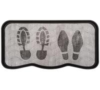 Nicoman Boot Tray Shoe Organiser Non Slip Washable Multipurpose Container Floor Carpet Protection for Indoor Outdoor - (Footprint, Pack of 1)