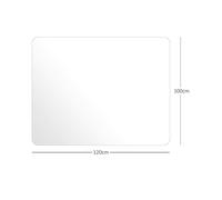 Nicoman Chair Mat for Hard Floors - Frosted - 100x120 cm