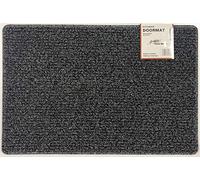 Nicoman Dirt-Trapper Barrier Door Mat Heavy Duty Outdoor Indoor Floor Matt(60x40cm,Black & Grey)