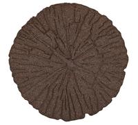 Eco Friendly Stepping Stone Log Design 46cm Nicoman Brown 1 Pack