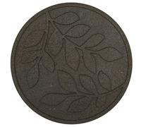 Nicoman Reversible Stepping Stone Leaf Design 46cm in Brown | Size: 1 Pack Nicoman Brown 1 Pack